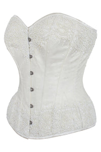 Ivory Satin Couture Corset