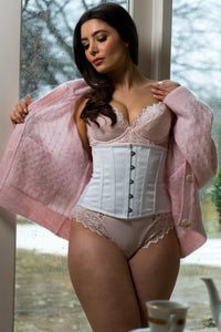 Corset Story CSFT067 Instant Shape White Satin Underbust