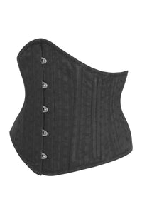 Black Cotton Expert Waist Training Waspie Corset