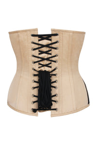 Longline Beige Mesh Underbust