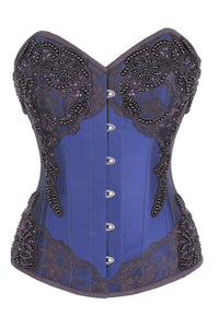 Corset Story ND-118 Lace and bead Embellished Corset Overbust