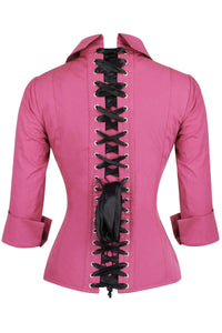 Corset Story SST006 Dry Rose Corset Shirt