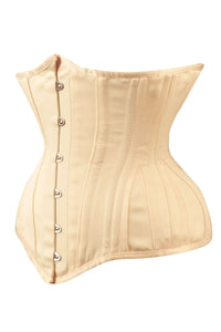 Cream Expert Waist Training Underbust Longline With Hip Gores