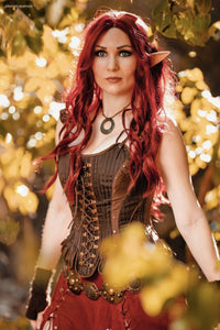 Medieval Inspired Steampunk LARP Corset