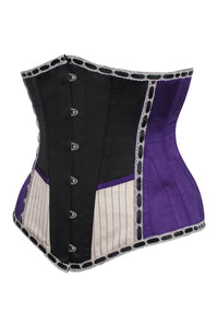 Purple Victorian Circus Inspired Longline Underbust