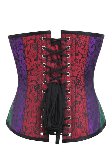 Corset Story BC-025 Multicoloured Brocade Underbust Corset