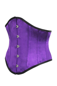 Corset Story BC-041 Purple Satin Waspie Underbust