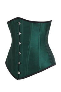 Corset Story BC-049 Longline Green Taffeta Underbust Corset