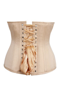 Corset Story BC-062 Beige Satin Longline Underbust Corset