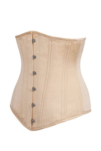 Corset Story BC-062 Beige Satin Longline Underbust Corset