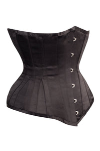 Corset Story MY-067 Long Black Underbust Waist Taming Corset