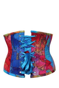 Corset Story MY-645 Kaleidoscopic Exposed Petal Waspie Corset