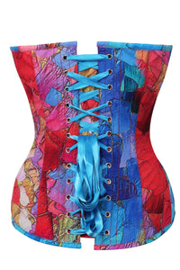 Corset Story MY-647 Kaleidoscopic Exposed Petal Overbust Corset