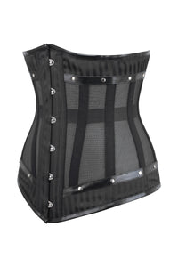 Corset Story WTS226 Black Mesh Steampunk Underbust