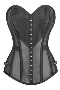 Corset Story WTS604 Lingerie Black Mesh Overbust