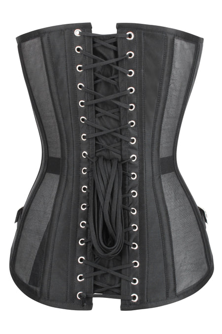 Corset Story WTS604 Lingerie Black Mesh Overbust