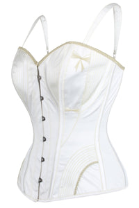 Corset Story WTS922 Historic Embroidered Corset with Shoulder Straps